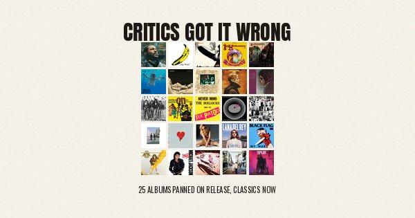 The Critics Got It Wrong: 25 Albums Panned on Release, Classics Now