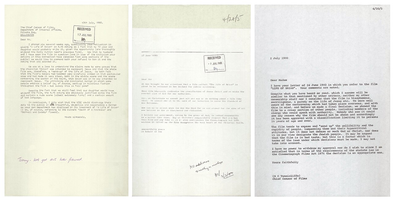 Film Censor's Office Correspondence - Monty Python's Flying Circus (21875502775).jpg