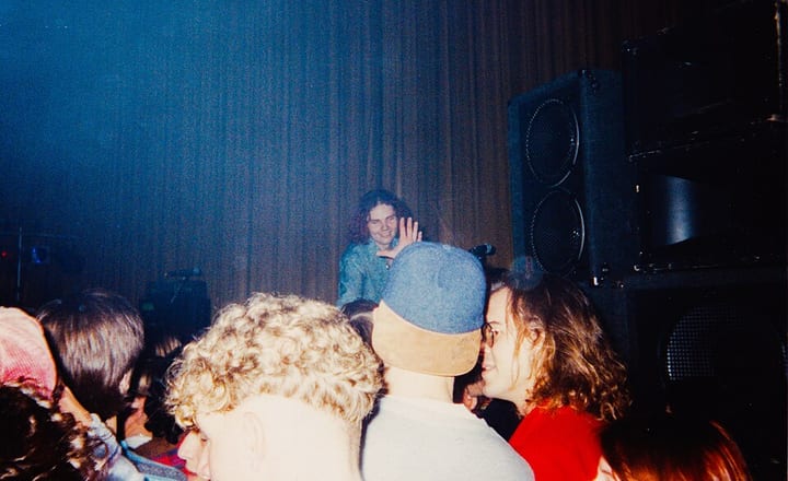 Billy Corgan of Smashing Pumpkins, who announced the breakup on the radio in 2000.