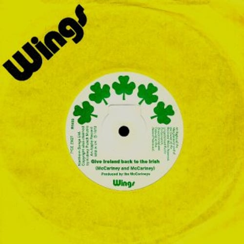 Wings - Give Ireland Back to the Irish single cover