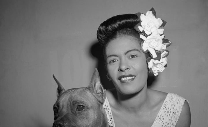 Billie Holiday's 1941 Commodore recording, kept off BBC airwaves in vocal form until 2002.