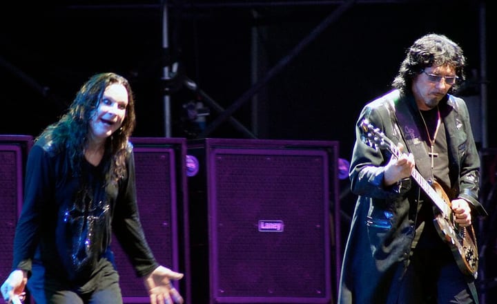 Black Sabbath live with Ozzy Osbourne