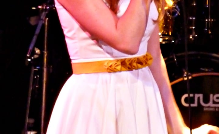 Lana Del Rey performing live, Bowery Ballroom