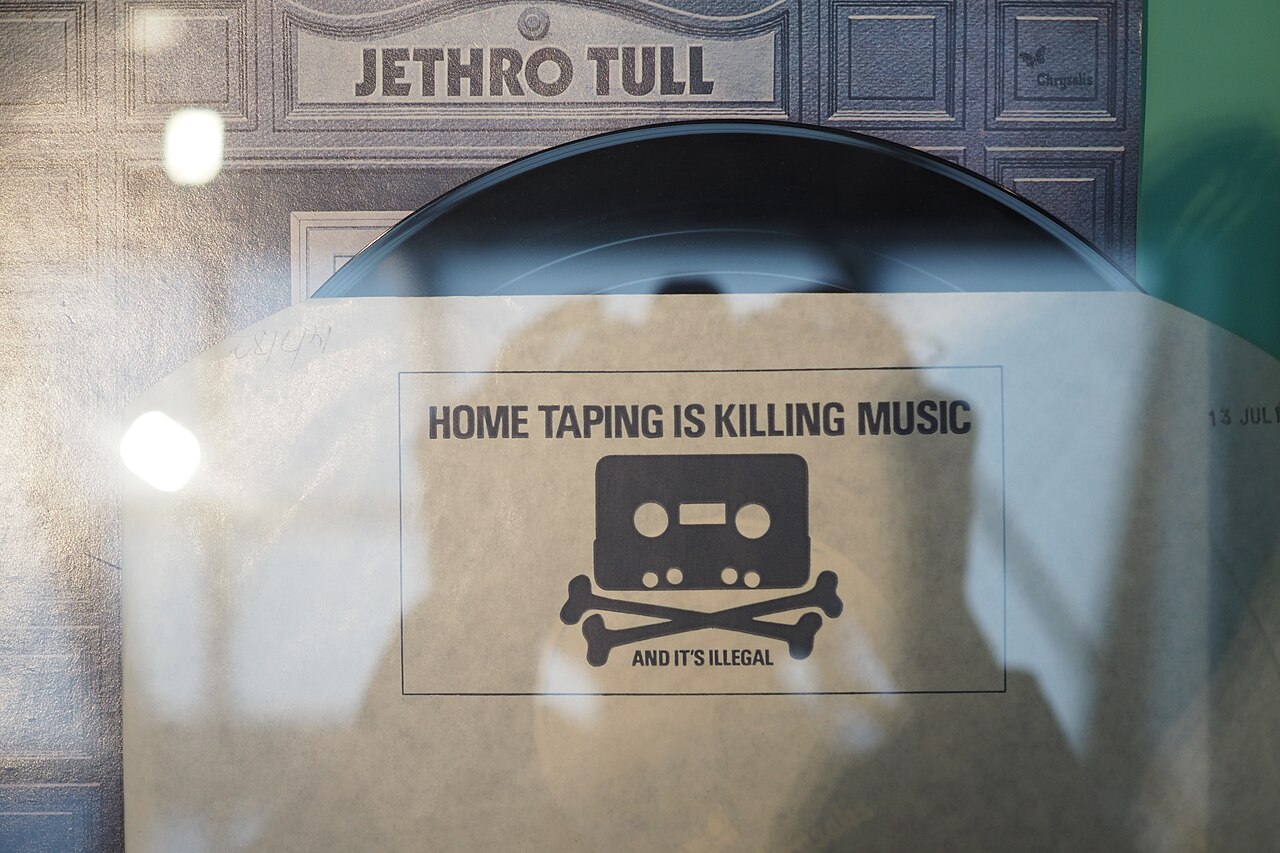 Home tapeing is killing music