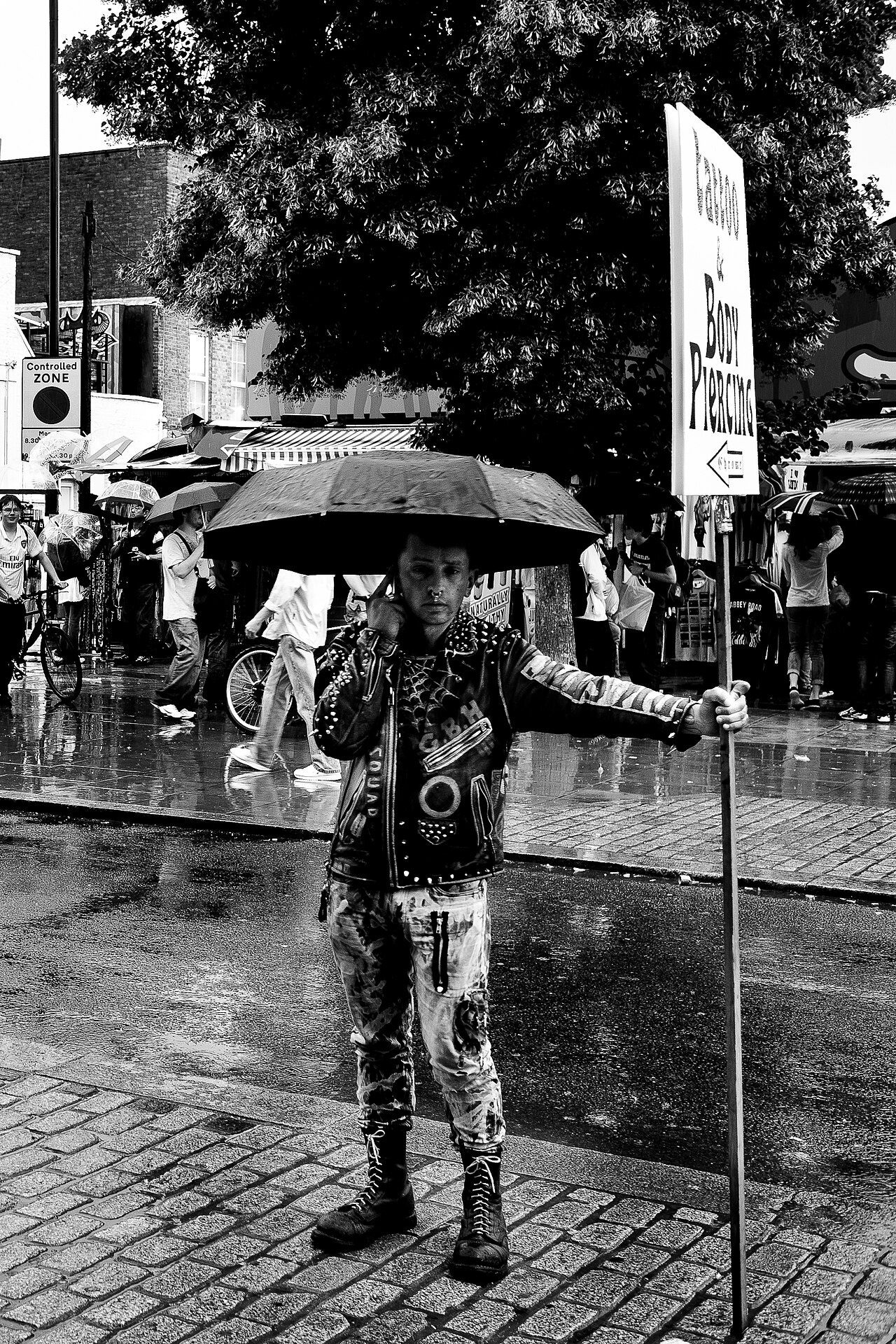 Punk - Camden Town, UK, August 2011