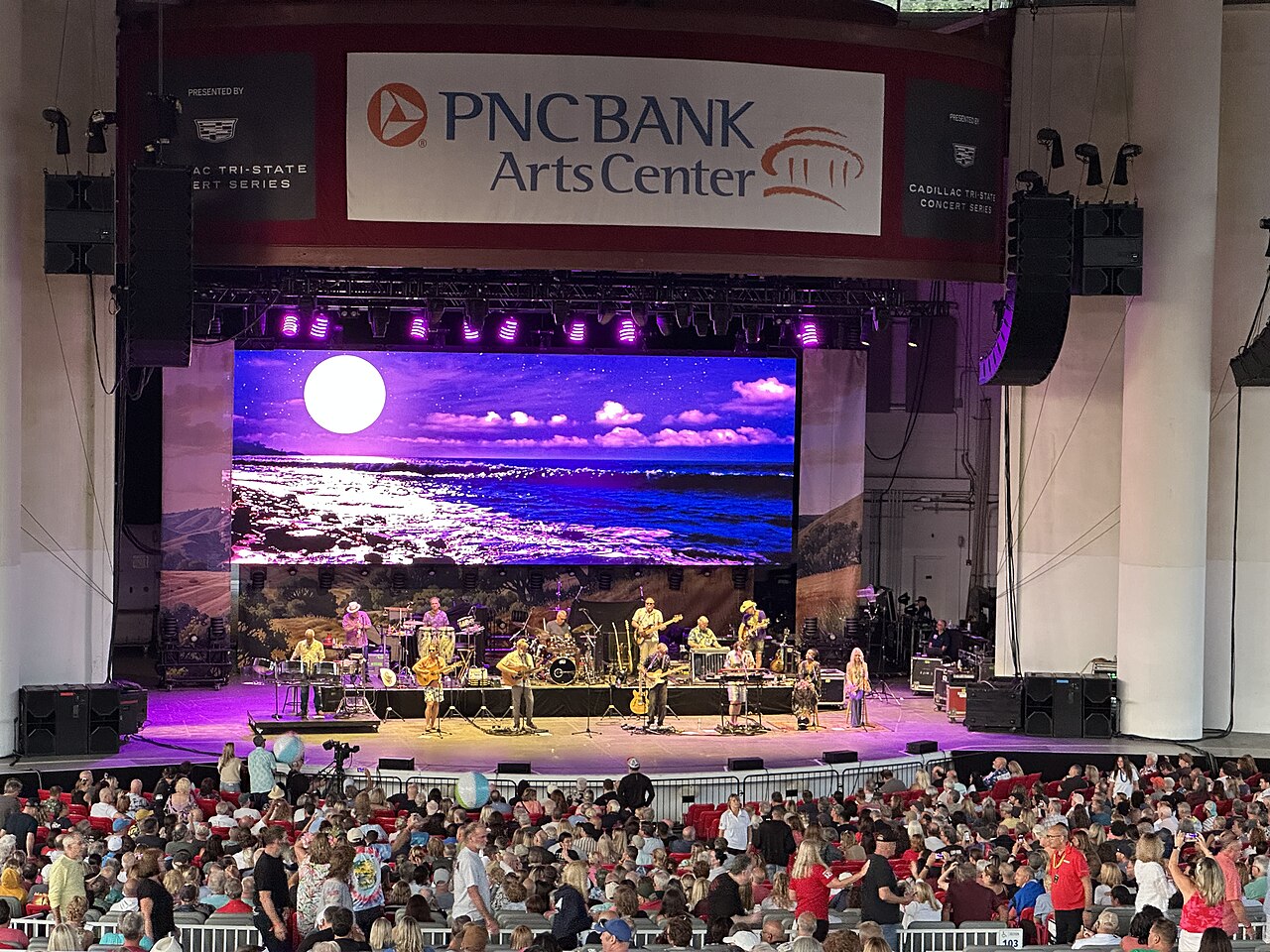 The Coral Reefer Band playing A Pirate Looks at Forty at the PNC Bank Arts Center 2025.jpg