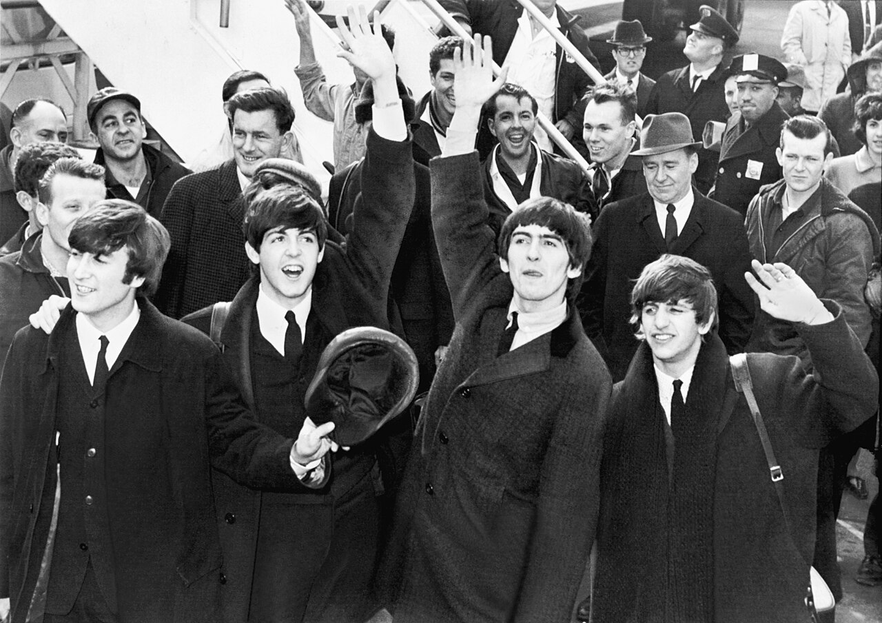 The Beatles arrive at JFK Airport.jpg