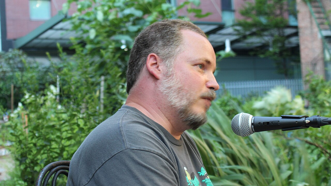 Patrick Freivald Reads at HWA NY Chapter Oasis Garden Reading July 12, 2019 08.jpg