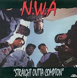 N.W.A - Straight Outta Compton album cover